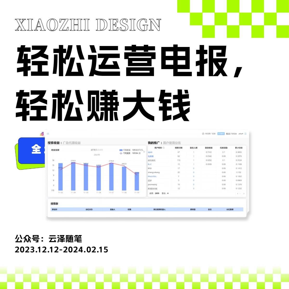 20250425100018-680b5d32449af.jpg (8221期)独家技巧!电报运营新风口,免费发送器+会员技巧,赚钱就是这么简单!