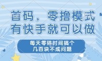 （14606期）零撸模式，有快手就可以做，每天零碎时间搞个几百块不成问题网赚项目-副业赚钱-互联网创业-独家轻创IP星泽云创