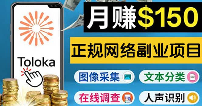 正规网络副业赚钱平台Toloka，利用业余时间月赚150美元网赚项目-副业赚钱-互联网创业-独家轻创IP星泽云创