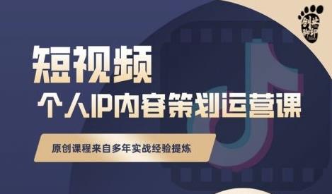 抖音短视频个人ip内容策划实操课，真正做到普通人也能实行落地网赚项目-副业赚钱-互联网创业-独家轻创IP星泽云创