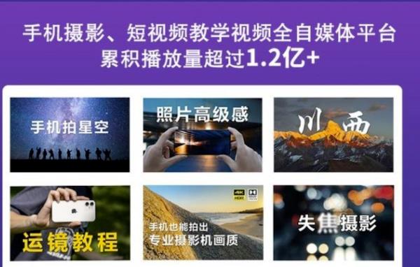 2022玩转手机影像全系课，零基础的小白也能进阶成为手机摄影专业人士网赚项目-副业赚钱-互联网创业-独家轻创IP星泽云创
