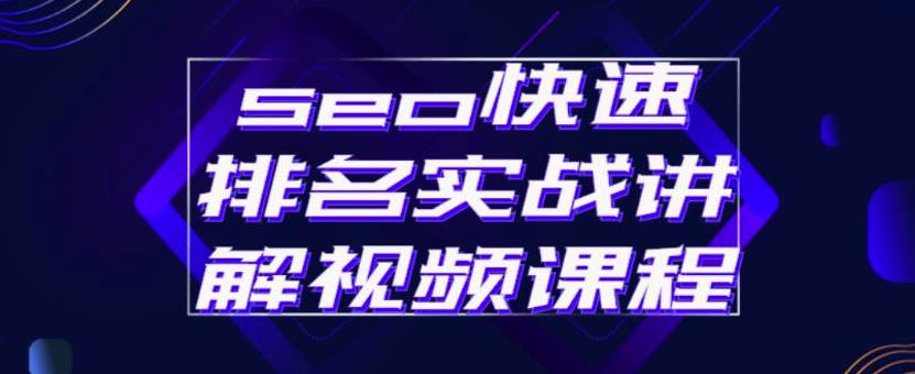 seo快速排名实战讲解视频课程，揭秘seo快排原理网赚项目-副业赚钱-互联网创业-独家轻创IP星泽云创
