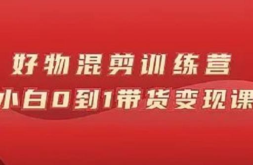 万三好物混剪训练营：小白0到1带货变现课网赚项目-副业赚钱-互联网创业-独家轻创IP星泽云创