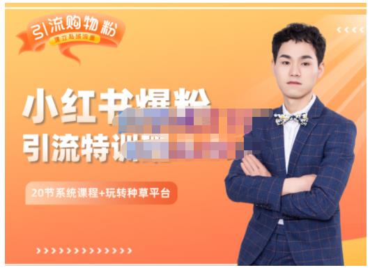 陆明明·小红书爆粉特训班5.0，助你轻松玩转小红书平台价值1380元网赚项目-副业赚钱-互联网创业-独家轻创IP星泽云创