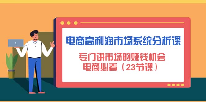 电商高利润市场系统分析课：电商必看（23节课）网赚项目-副业赚钱-互联网创业-独家轻创IP星泽云创