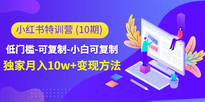 小红书特训营（第10期）低门槛-可复制-小白可复制网赚项目-副业赚钱-互联网创业-独家轻创IP星泽云创