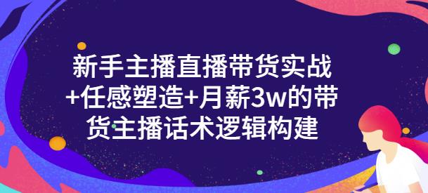 新手主播直播带货实战+信任感塑造+月薪3w的带货主播话术逻辑构建网赚项目-副业赚钱-互联网创业-独家轻创IP星泽云创