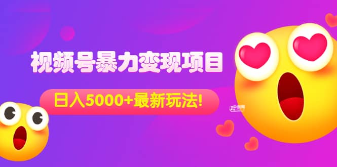 外面收费699的视频号暴力变现项目，日入5000+，简单易操作当天见效果网赚项目-副业赚钱-互联网创业-独家轻创IP星泽云创