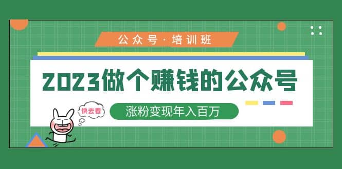 2023公众号培训班网赚项目-副业赚钱-互联网创业-独家轻创IP星泽云创