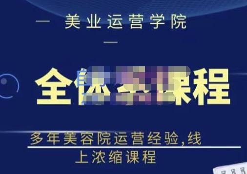 郑芳老师·网红美容院全套营销落地课程，多年美容院运营经验，线上浓缩课程网赚项目-副业赚钱-互联网创业-独家轻创IP星泽云创