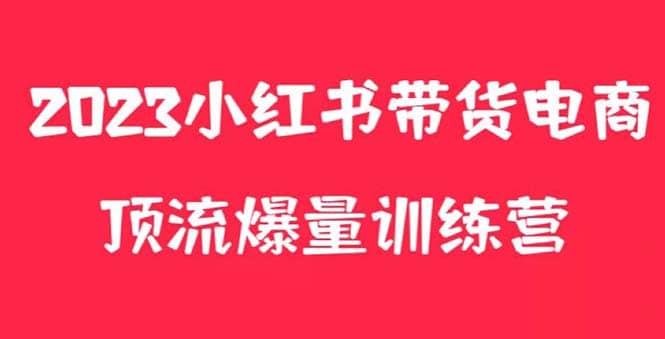 小红书电商爆量训练营，月入3W+！可复制的独家养生花茶系列玩法网赚项目-副业赚钱-互联网创业-独家轻创IP星泽云创