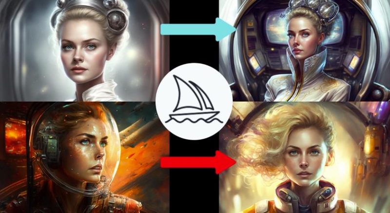 Midjourney V4实现连续性的人物创作：漫画，故事，动画操作教程参数设置网赚项目-副业赚钱-互联网创业-独家轻创IP星泽云创