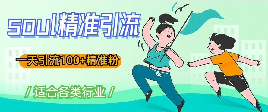 soul精准引流系列课程，一天引流100+精准粉，适合各类行业网赚项目-副业赚钱-互联网创业-独家轻创IP星泽云创