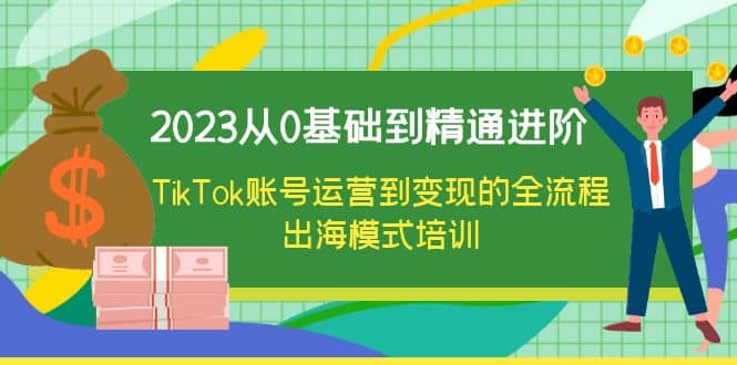 2023从0基础到精通进阶，TikTok账号运营到变现的全流程出海模式培训网赚项目-副业赚钱-互联网创业-独家轻创IP星泽云创