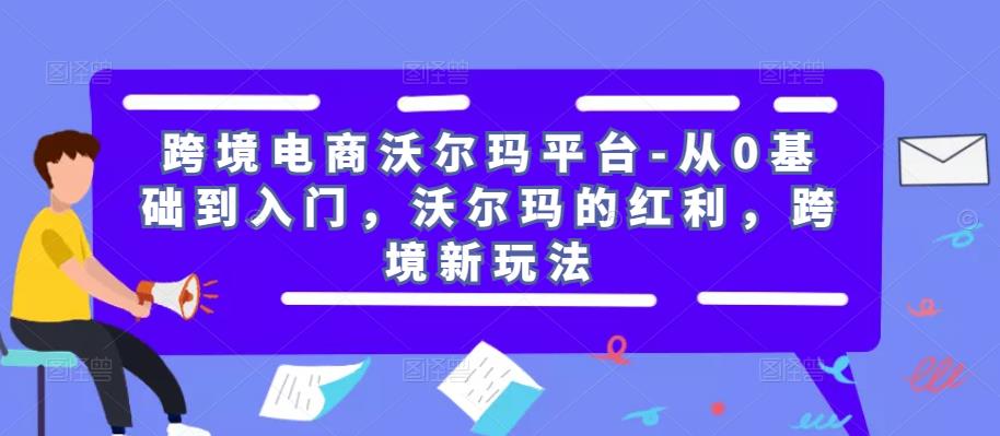 跨境电商沃尔玛平台-从0基础到入门，沃尔玛的红利，跨境新玩法网赚项目-副业赚钱-互联网创业-独家轻创IP星泽云创