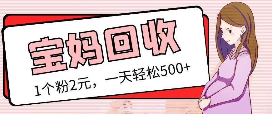 最新宝妈粉回收变现计划及胎教音乐高端变现玩法全套教程！（非老玩法）网赚项目-副业赚钱-互联网创业-独家轻创IP星泽云创