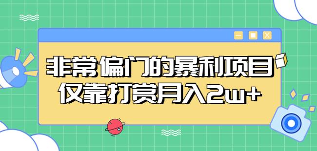 非常偏门的暴利项目,仅靠打赏月入2w+网赚项目-副业赚钱-互联网创业-独家轻创IP星泽云创