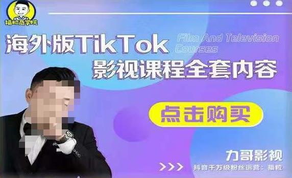 海外TikTok影视课程全套，从搭建渠道，到如何正确使用账号，到未来的变现渠道等网赚项目-副业赚钱-互联网创业-独家轻创IP星泽云创