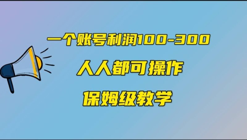 一个账号100-300，有人靠他赚了30多万，中视频另类玩法，任何人都可以做到网赚项目-副业赚钱-互联网创业-独家轻创IP星泽云创