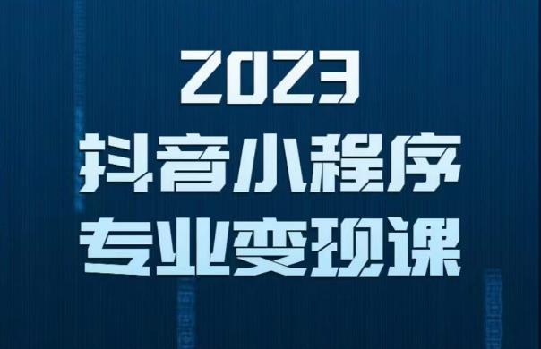 2023年抖音小程序变现保姆级教程，0粉丝新号，无需实名，3天起号，第1条视频就有收入网赚项目-副业赚钱-互联网创业-独家轻创IP星泽云创