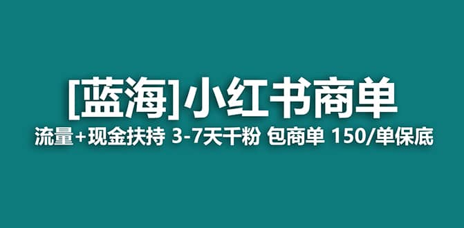 2023蓝海项目【小红书商单】流量+现金扶持，快速千粉，长期稳定，最强蓝海网赚项目-副业赚钱-互联网创业-独家轻创IP星泽云创