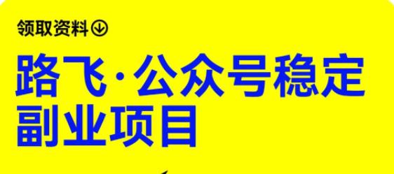 路飞·公众号稳定副业项目，你只要无脑去推广，粉丝和收入，自然就来了网赚项目-副业赚钱-互联网创业-独家轻创IP星泽云创