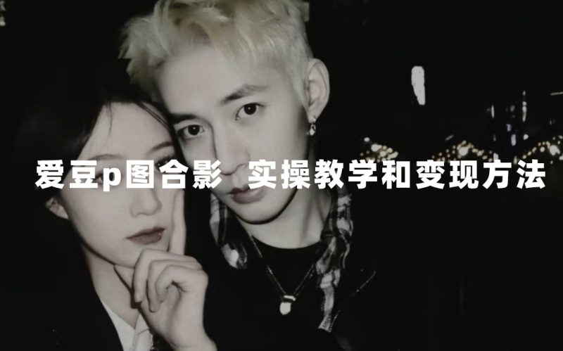 最新玩法 与爱豆p图合照爆火  10分钟教会你 实操日入300+网赚项目-副业赚钱-互联网创业-独家轻创IP星泽云创