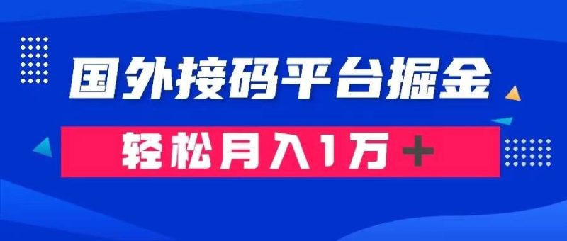 （8058期）通过国外接码平台掘金卖账号： 单号成本1.3，利润10＋，轻松月入1万＋网赚项目-副业赚钱-互联网创业-独家轻创IP星泽云创