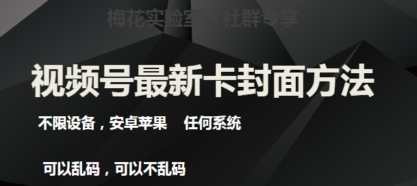梅花实验室社群最新卡封面玩法3.0，不限设备，安卓苹果任何系统网赚项目-副业赚钱-互联网创业-独家轻创IP星泽云创