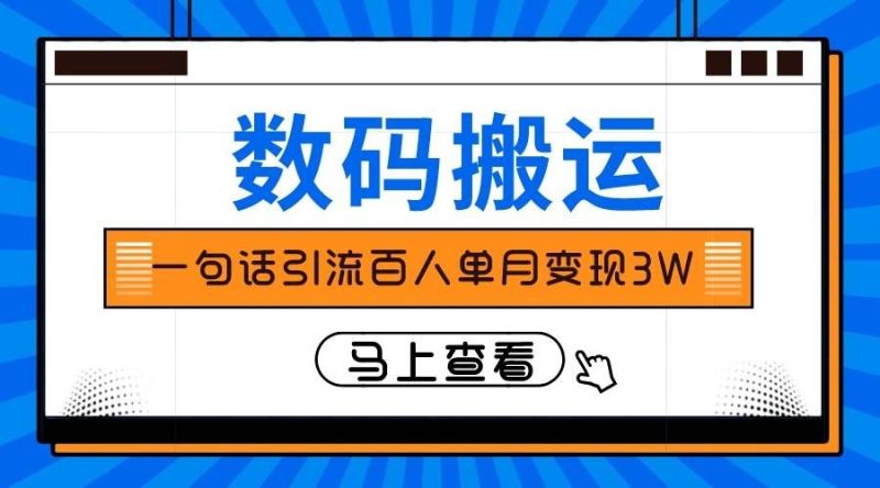 （8129期）仅靠一句话引流百人变现3万？网赚项目-副业赚钱-互联网创业-独家轻创IP星泽云创