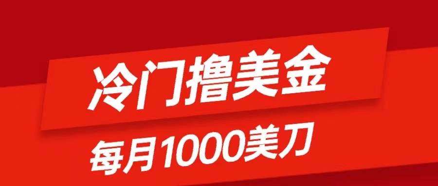 （8299期）冷门撸美金项目：只需无脑发帖子，每月1000刀，小白轻松掌握网赚项目-副业赚钱-互联网创业-独家轻创IP星泽云创