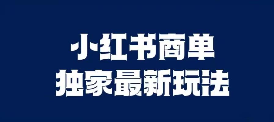 小红书商单最新独家玩法，剪辑时间短，剪辑难度低，能批量做号【揭秘】网赚项目-副业赚钱-互联网创业-独家轻创IP星泽云创