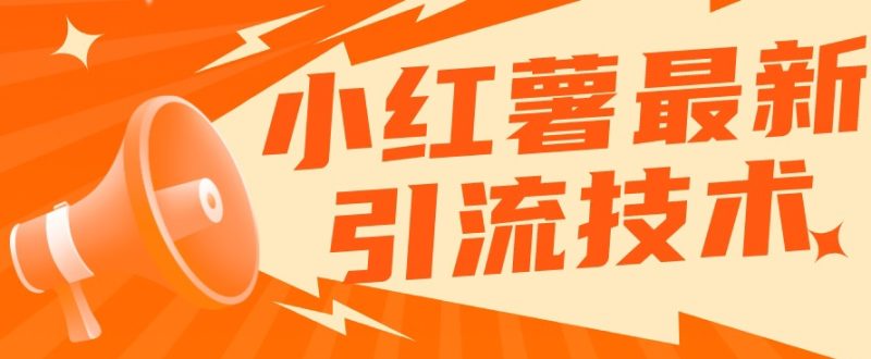 小红书最新引流技术，真正实现解放双手暴力引流网赚项目-副业赚钱-互联网创业-独家轻创IP星泽云创