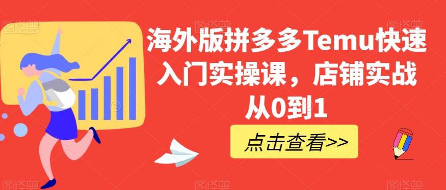 海外版拼多多Temu快速入门实操课，店铺实战从0到1网赚项目-副业赚钱-互联网创业-独家轻创IP星泽云创
