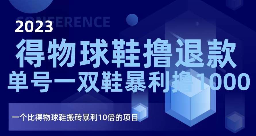 2023得物球鞋撸退款，单号一双鞋暴利撸1000，一个比得物球鞋搬砖暴利10倍的项目【揭秘】网赚项目-副业赚钱-互联网创业-独家轻创IP星泽云创