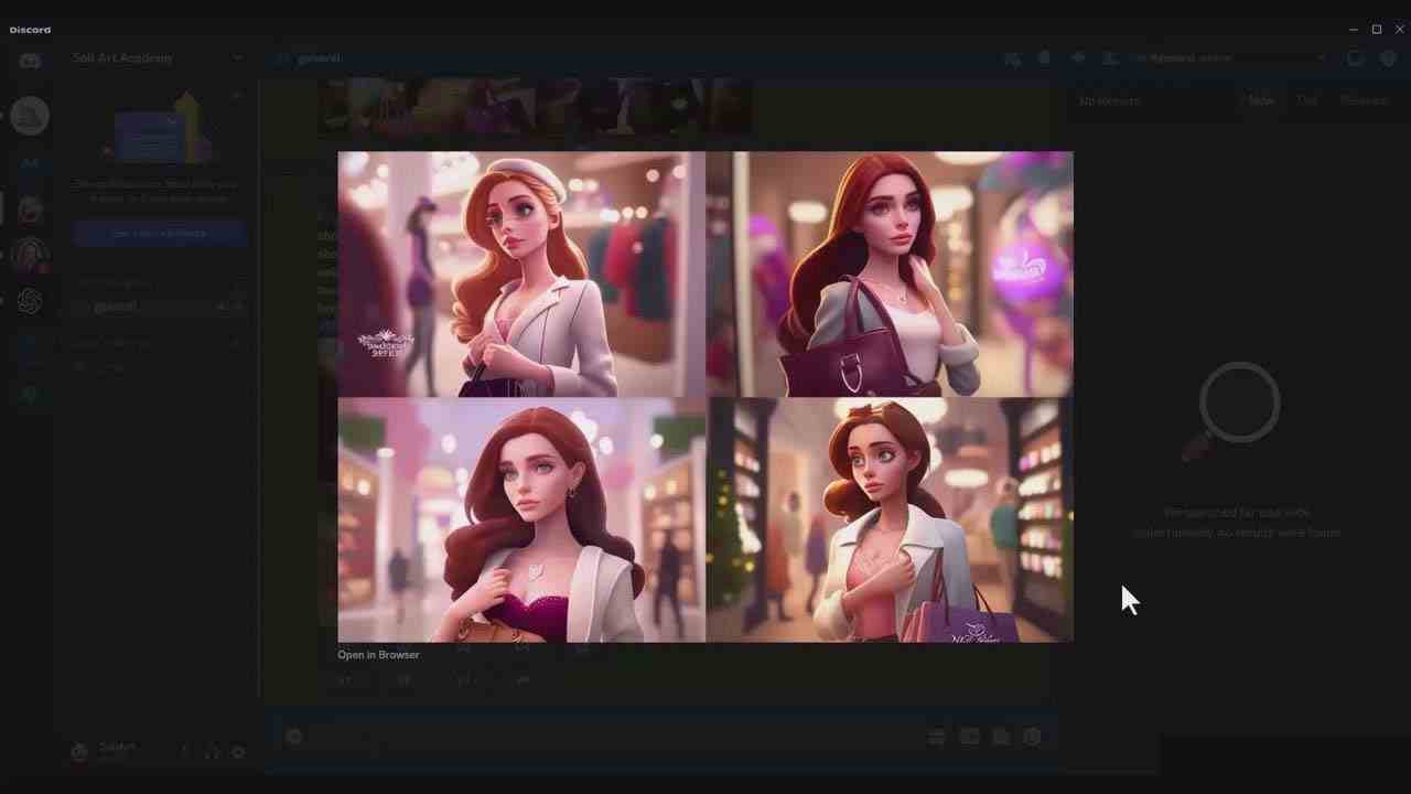 图片[6]-掌握 MidJourney V5 AI + ChatGPT创建一致的角色设计图像-22节课-中英字幕-讯领网创