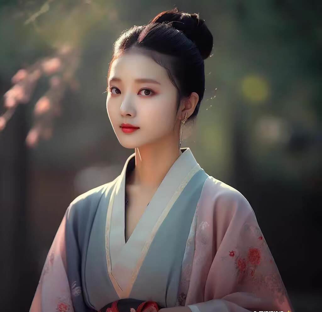 图片[4]-Midjourney关键词-AI生成中国风古装汉服美女人像提示关键词-讯领网创