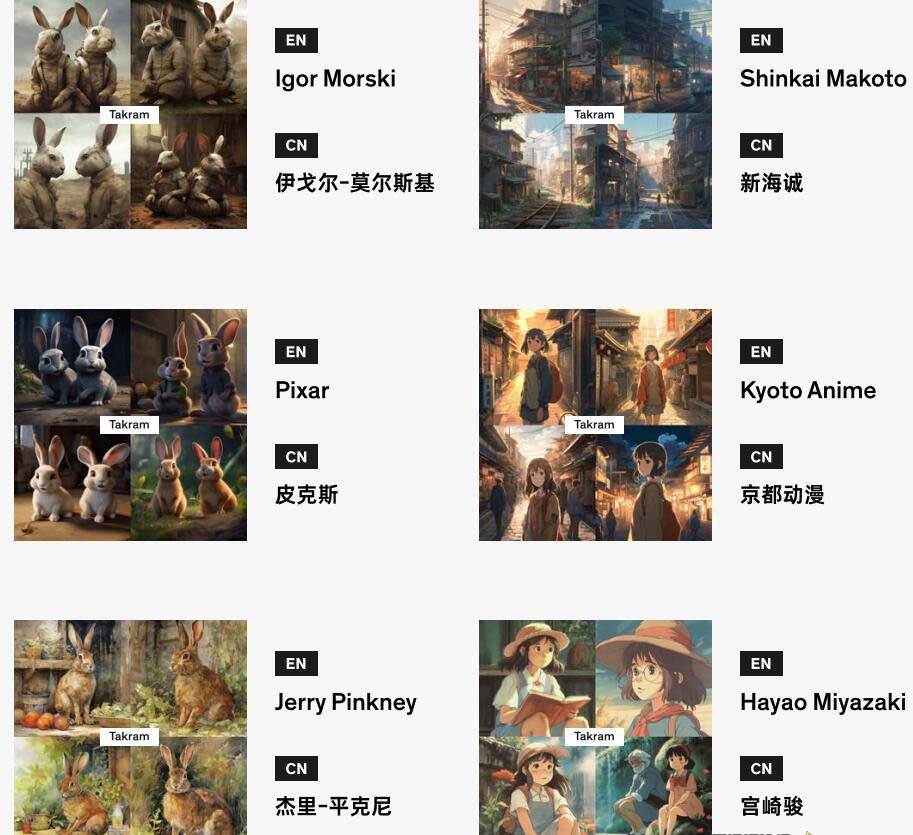 图片[2]-Midjourney辞典AIGC中英双语图文辞典+提示关键词Prompt大全-讯领网创