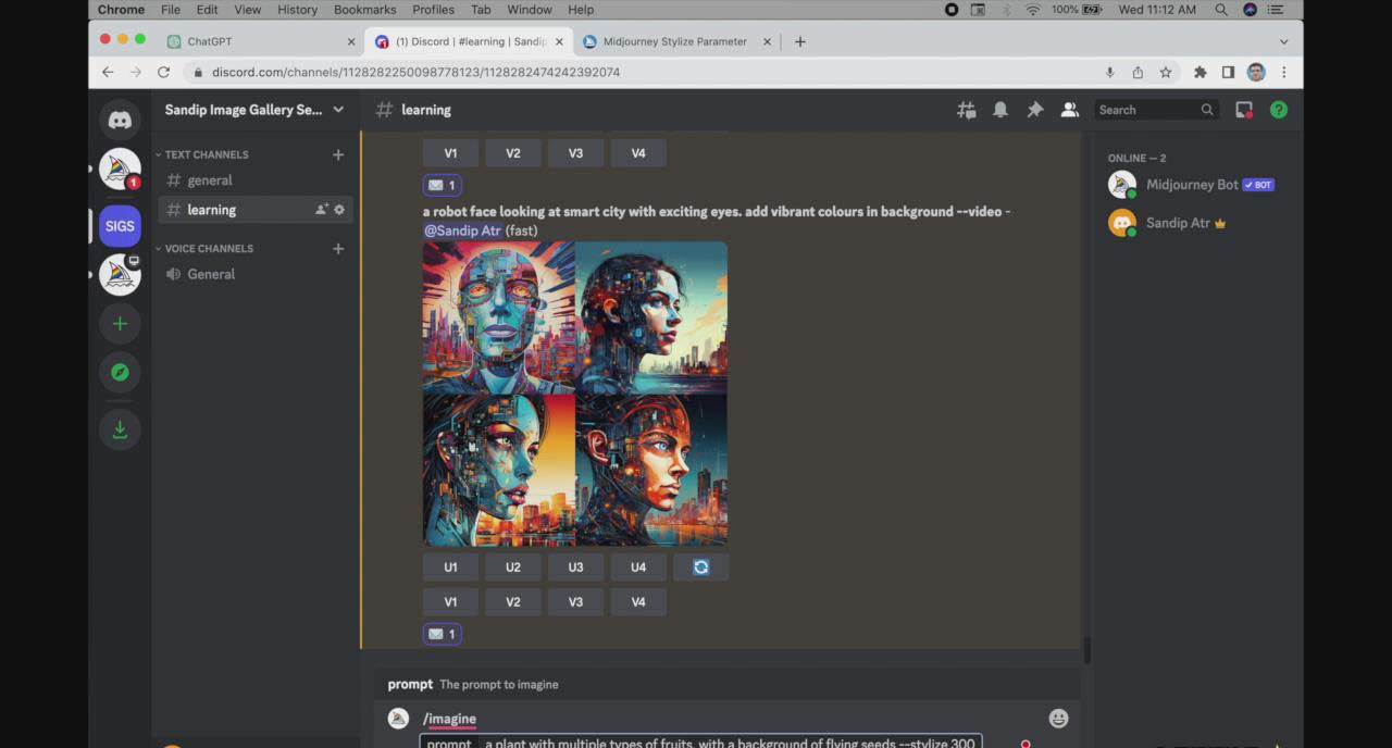 图片[4]-ChatGPT4 和 MidJourney AI 绘画聊天革命性指南教程-33节视频课-中英字幕-讯领网创