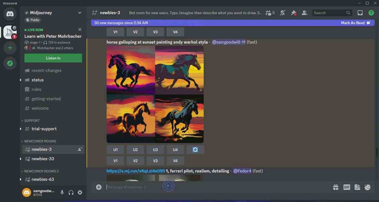 图片[6]-Midjourney AI人工智能艺术图片从入门到高级创作教程-34节课-中英字幕-讯领网创