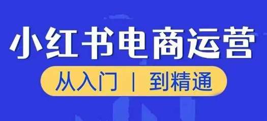 小红书电商运营课，从入门到精通，带你抓住又一个赚钱风口网赚项目-副业赚钱-互联网创业-独家轻创IP星泽云创