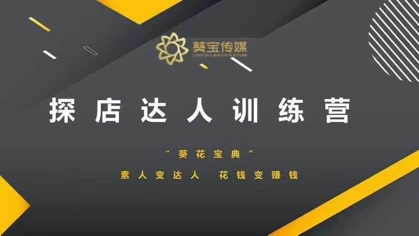 探店达人训练营，素人变达人，花钱变赚钱网赚项目-副业赚钱-互联网创业-独家轻创IP星泽云创