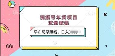 视频号年货项目，流量贼猛，早布局早挣钱，日入上k【揭秘】网赚项目-副业赚钱-互联网创业-独家轻创IP星泽云创