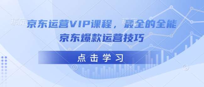 京东运营VIP课程，最全的全能京东爆款运营技巧网赚项目-副业赚钱-互联网创业-独家轻创IP星泽云创