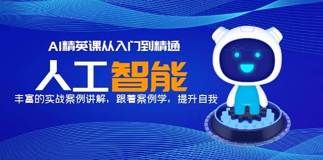 AI精英课从入门到精通，丰富的实战案例讲解，跟着案例学，提升自我网赚项目-副业赚钱-互联网创业-独家轻创IP星泽云创
