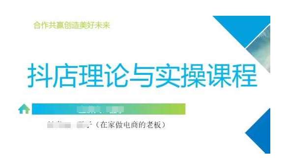抖音小店运营课，从零基础到精通，包含注册开店、选品、推广网赚项目-副业赚钱-互联网创业-独家轻创IP星泽云创