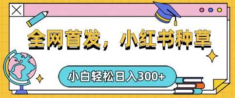小红书种草，手机项目，日入3张，复制黏贴即可，可矩阵操作，动手不动脑【揭秘】网赚项目-副业赚钱-互联网创业-独家轻创IP星泽云创