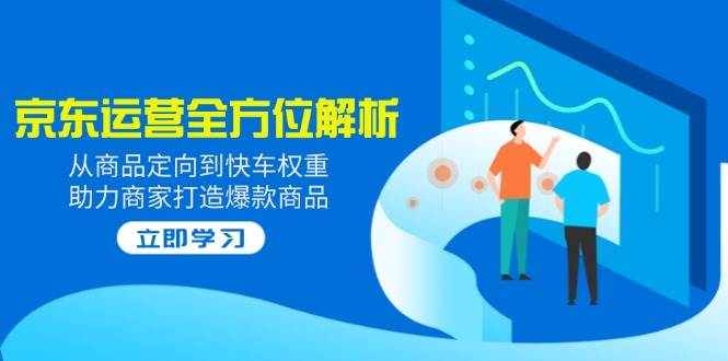 （14477期）2025京东运营全方位解析：从商品定向到快车权重，助力商家打造爆款商品网赚项目-副业赚钱-互联网创业-独家轻创IP星泽云创