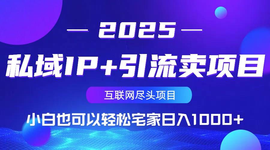 （14151期）私域IP+引流卖项目，小白也可以做到轻松宅家日入1000+网赚项目-副业赚钱-互联网创业-独家轻创IP星泽云创