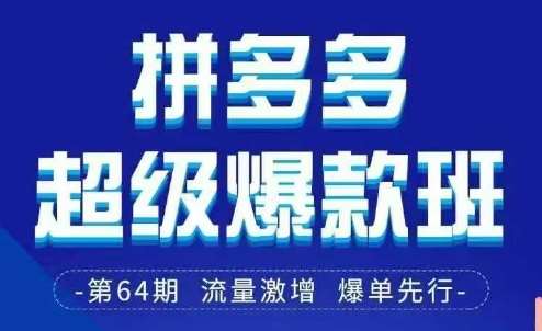 拼多多超级爆款班64期线下课资料3月28-29号pdf和思维导图网赚项目-副业赚钱-互联网创业-独家轻创IP星泽云创